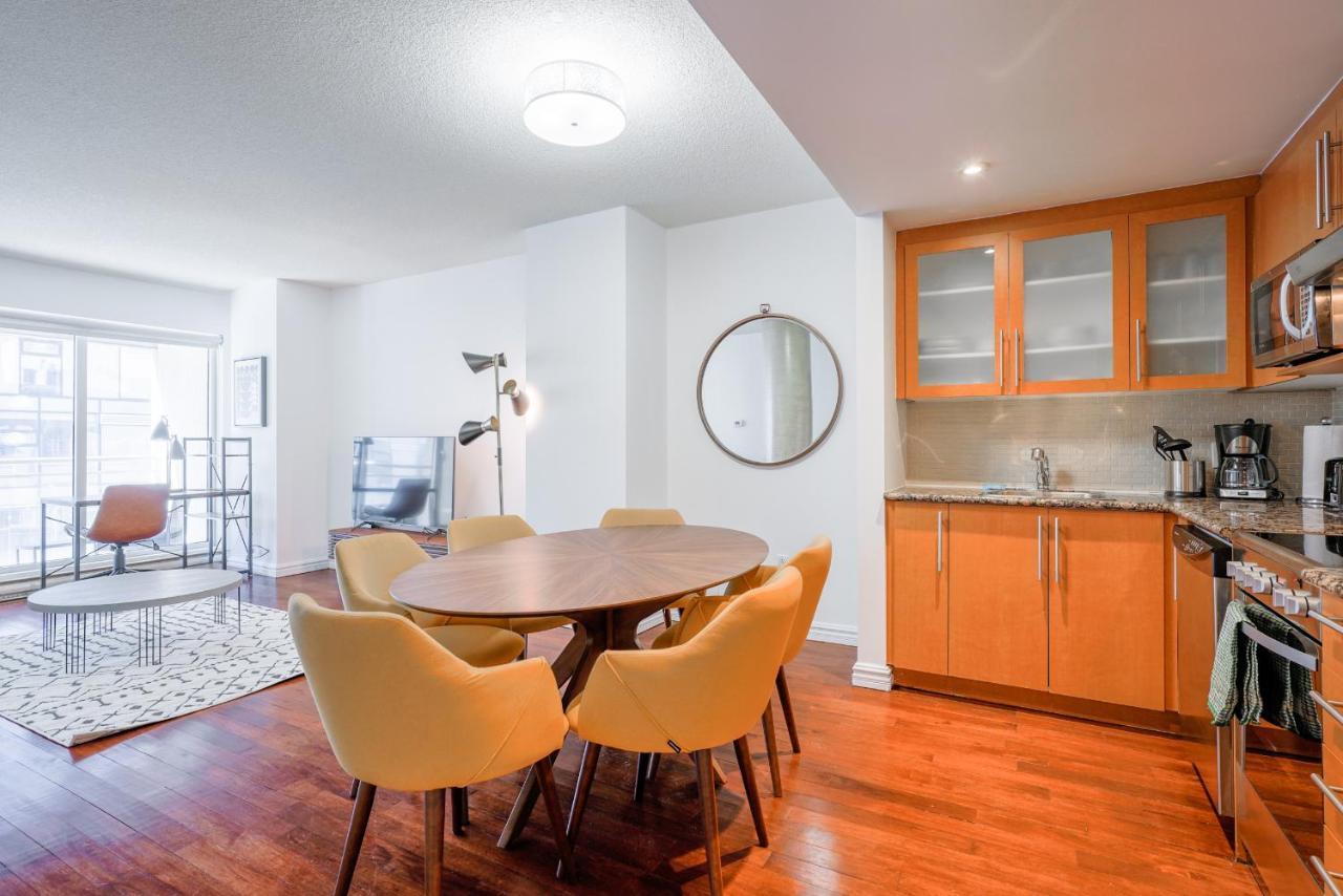 Le Mille Neuf Furnished Apartments Montréal Eksteriør billede